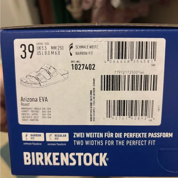 Brown EVA Birkenstock Arizona sandals - Picture 8 of 8